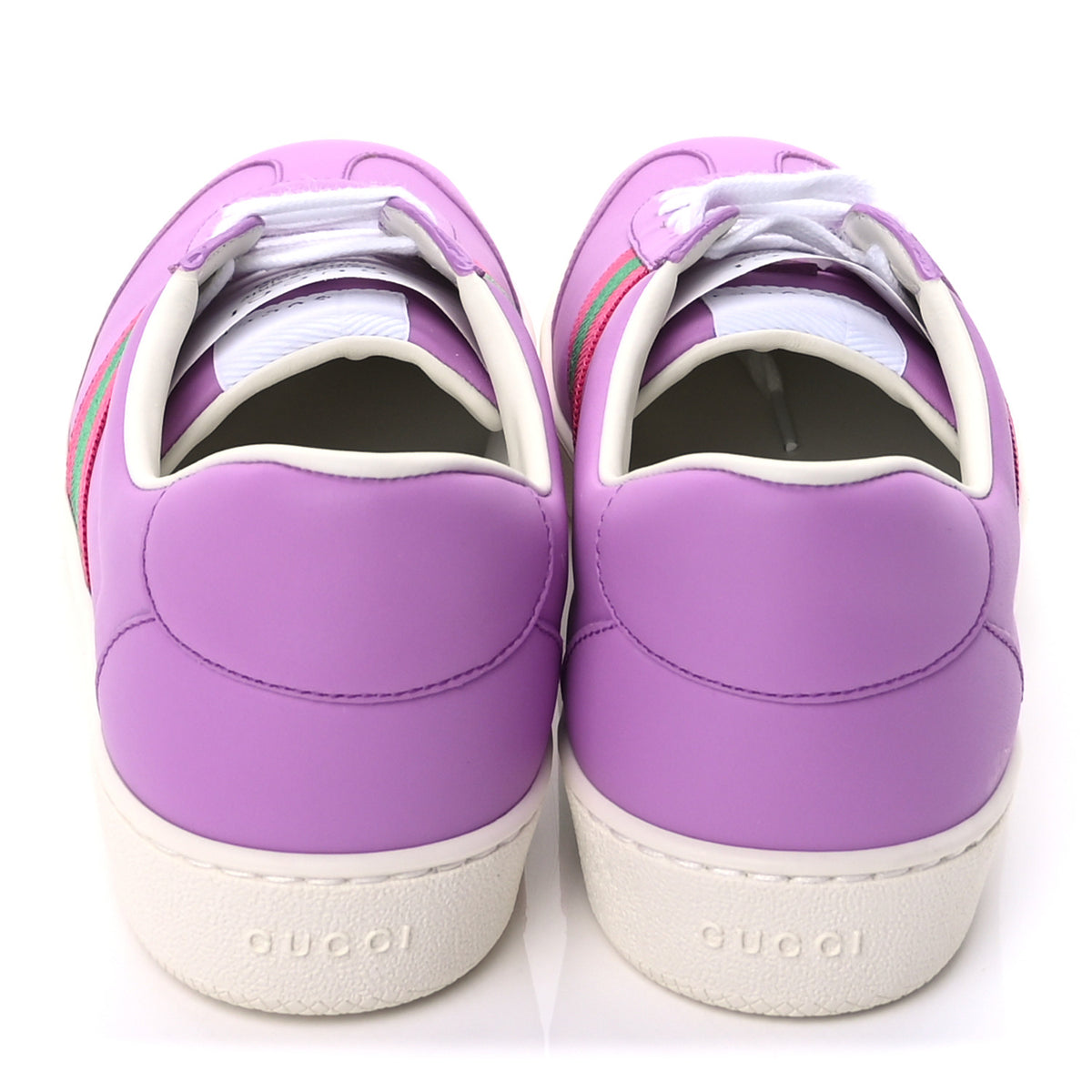 Gucci Calfskin Womens New Ace Sneakers 39 Purple 5 of 9