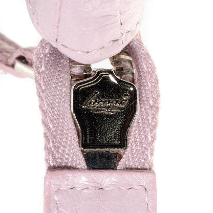 Balenciaga Agneau Giant 12 Silver Hardware M Porte-Monnaie Coin Purse Rose Poudre 8 of 11