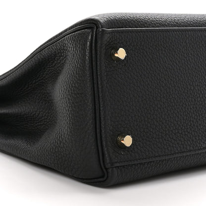 Hermes Togo Kelly Retourne 32 Black 9 of 14