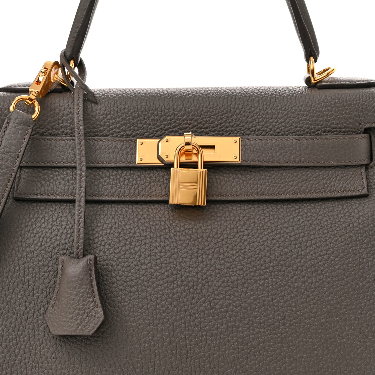 Hermes Togo Kelly Retourne 28 Etain 8 of 11