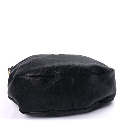 Mulberry Soft Spongy Calfskin Large Daria Hobo Black 3 of 7