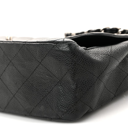 Chanel Caviar Quilted Jumbo Single Flap Black 10 of 10
