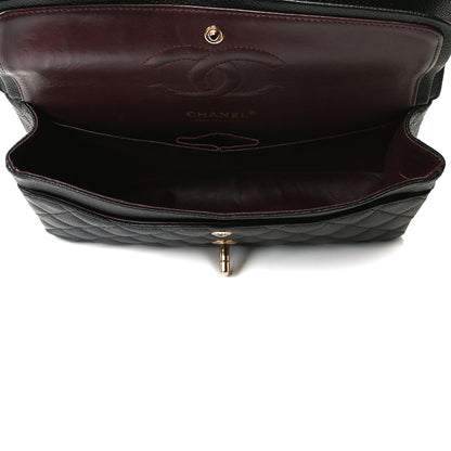 Chanel Caviar Quilted Medium Double Flap Black 4 of 17