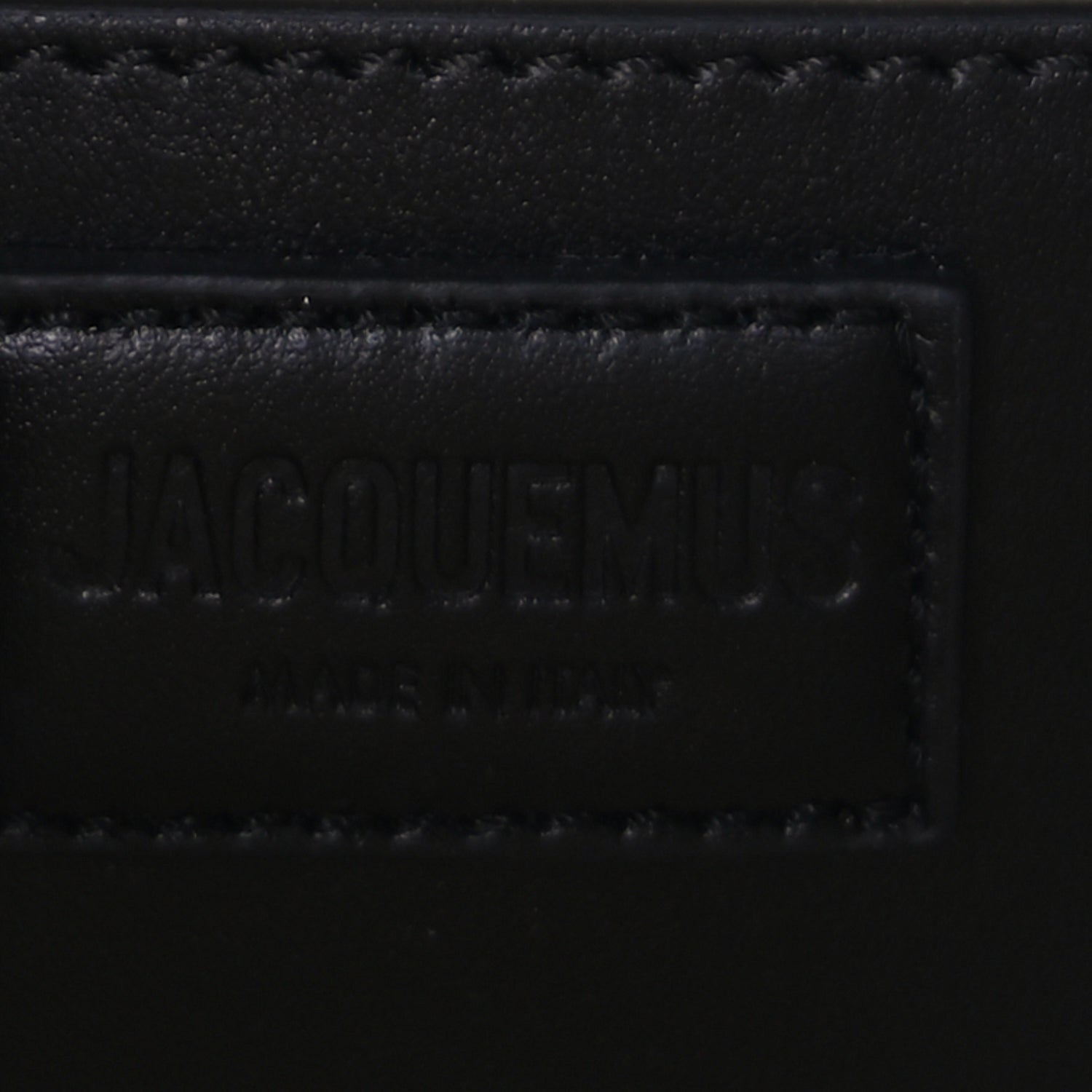 Jacquemus Smooth Calfskin Le Grand Bambino  Black 5 of 8