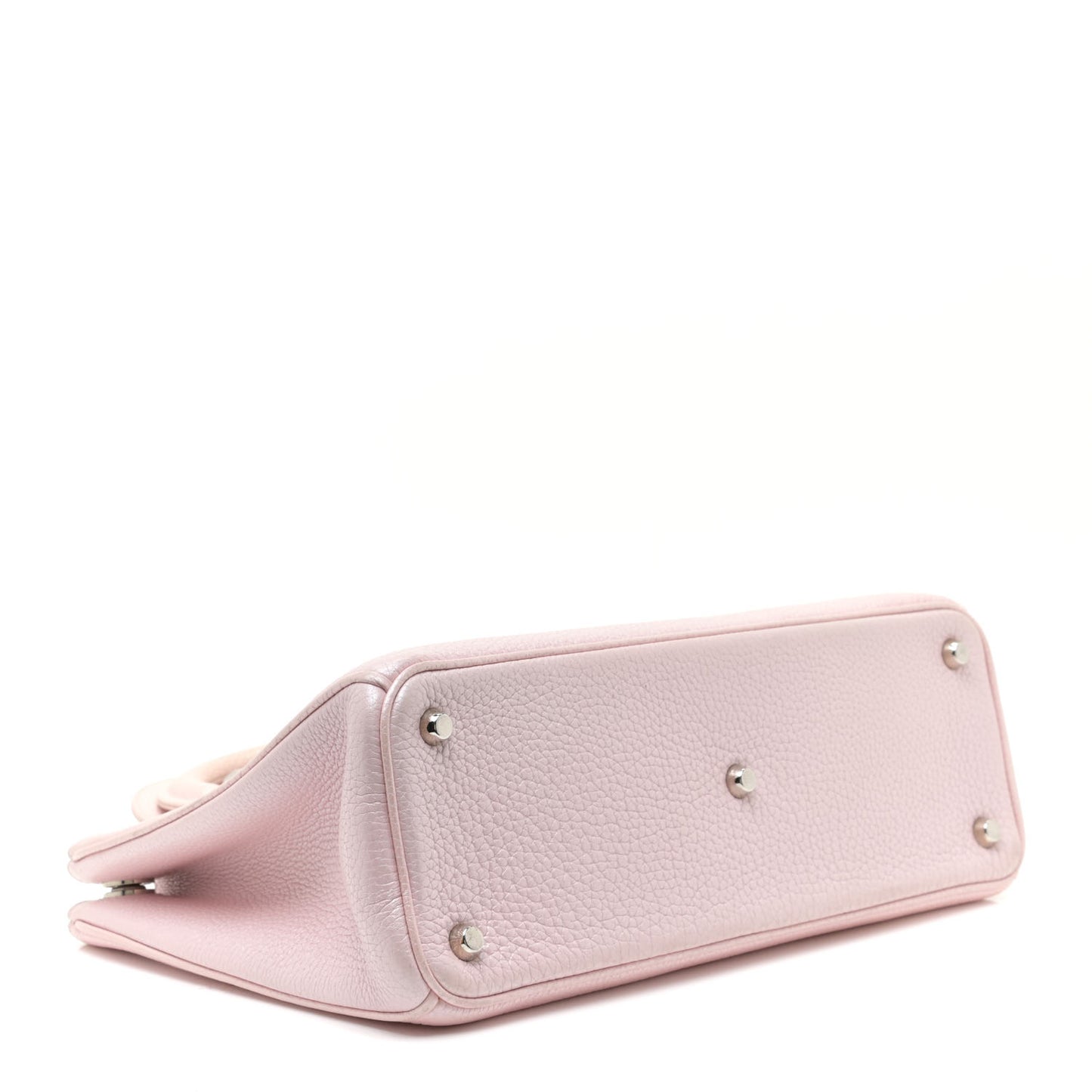Metallic Bullcalf Medium Diorissimo Tote Pink