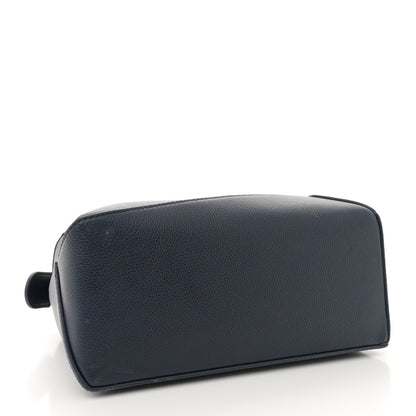 Loewe Soft Grained Calfskin Small Puzzle Edge Bag Deep Navy 4 of 12