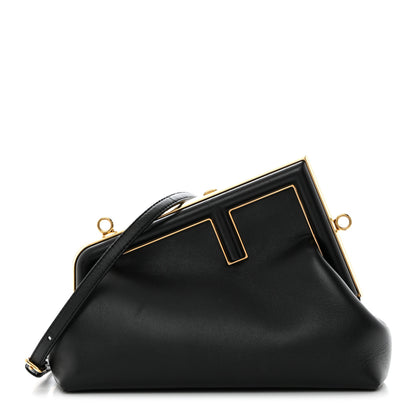 Fendi Shiny Nappa Small Fendi First Black 1 of 11