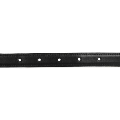 Celine Box Calfskin Small 25mm Triomphe Belt 70 28 Black 4 of 10