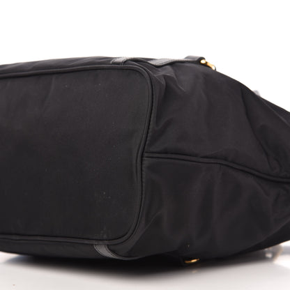 Prada Saffiano Tessuto Nylon Tote Black 7 of 11
