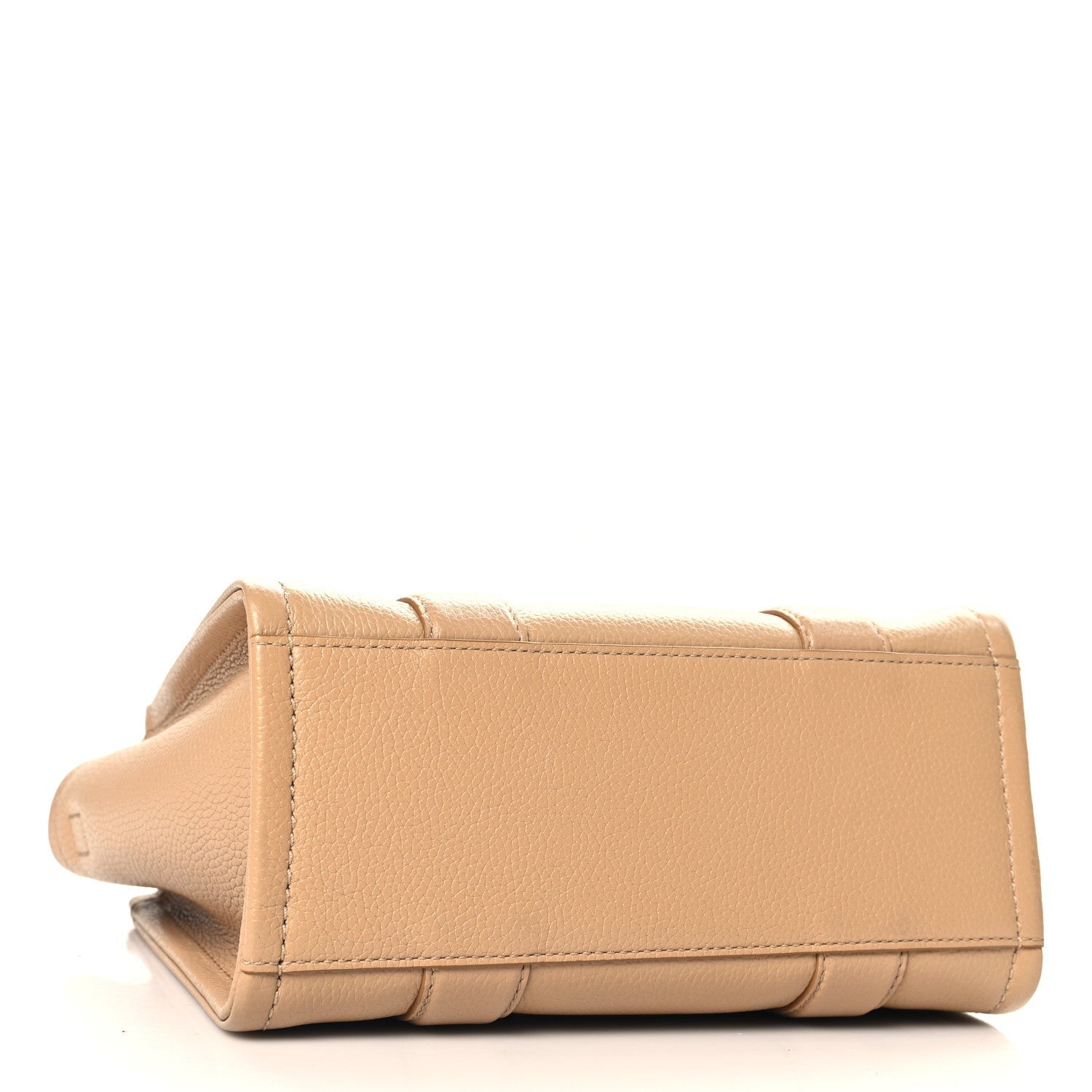 Marc Jacobs Grained Calfskin Small The Tote Camel 4 of 7