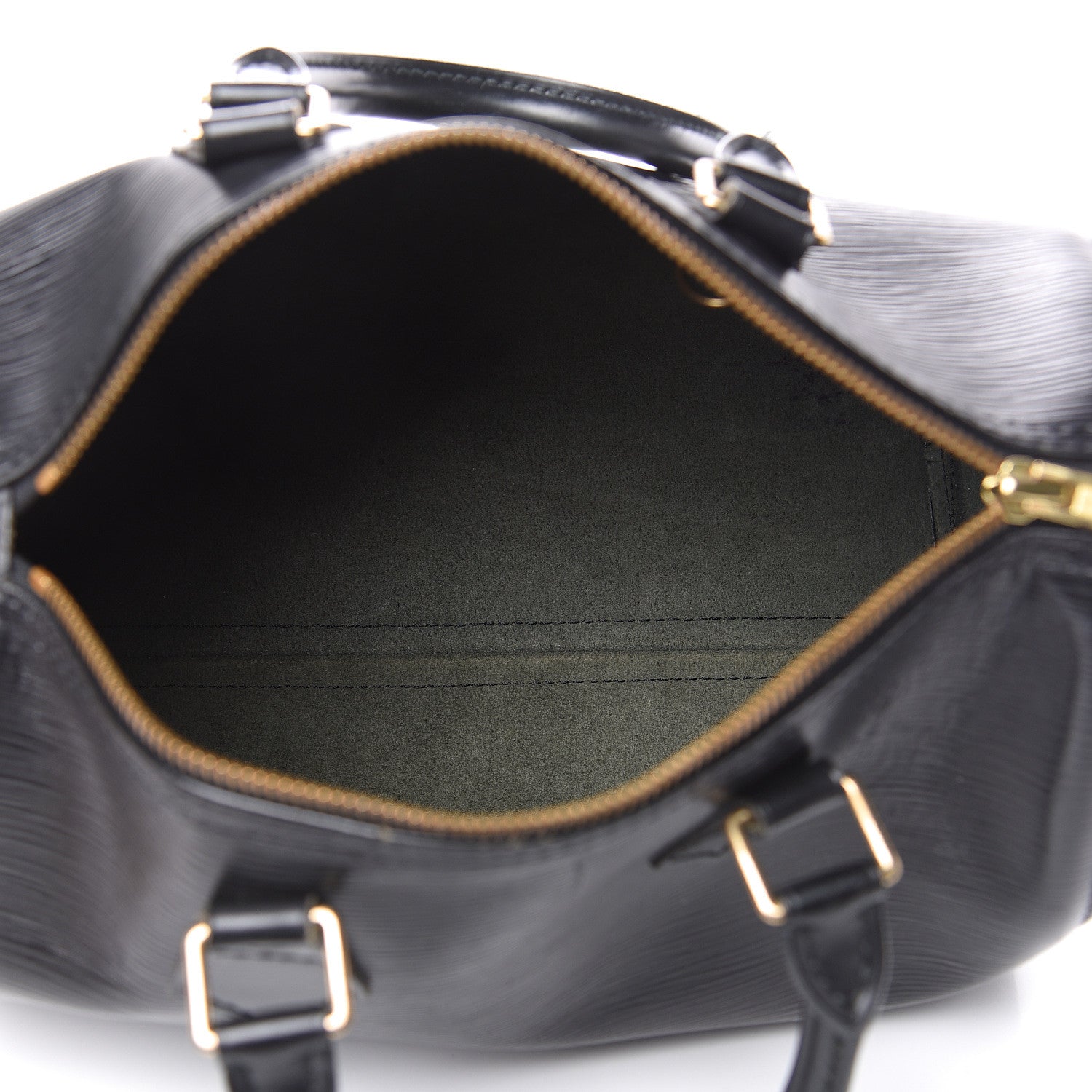 Louis Vuitton Epi Speedy 30 Black 5 of 17