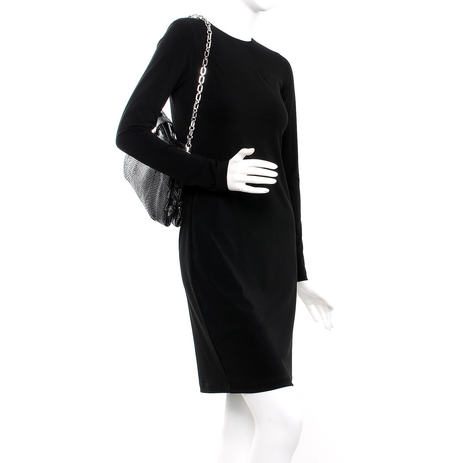 Louis Vuitton Python Perfore Lutece Bag Black 2 of 7