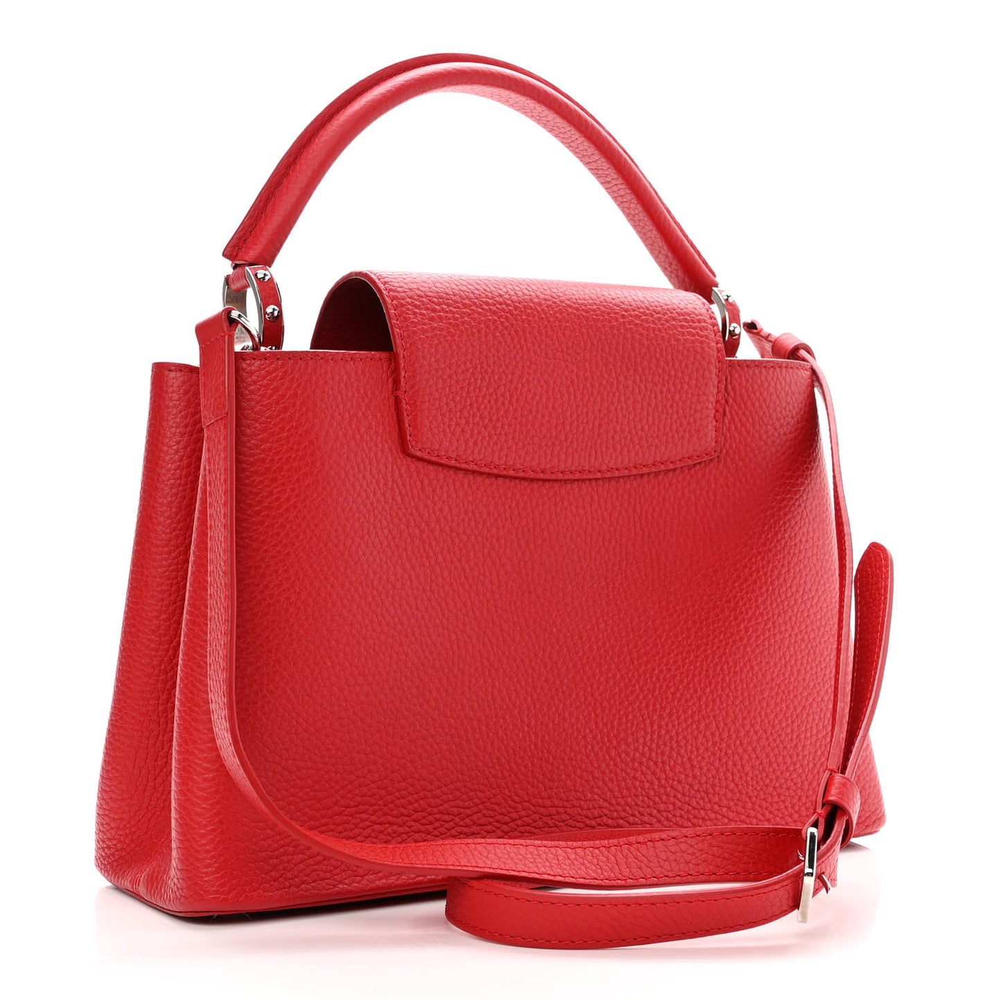 Taurillon Capucines PM Scarlet