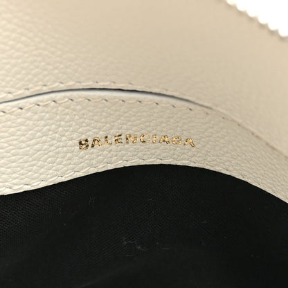 Balenciaga Grained Calfskin XXS Ville Top Handle Bag White Black 6 of 7