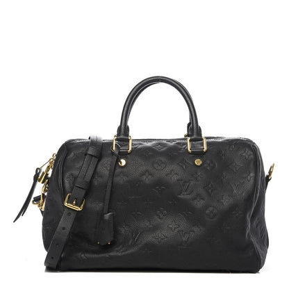 Louis Vuitton Empreinte Speedy Bandouliere 30 Black 1 of 10