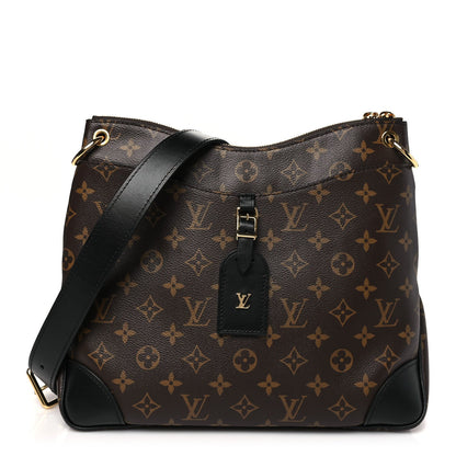 Louis Vuitton Monogram Odeon MM Black 1 of 7