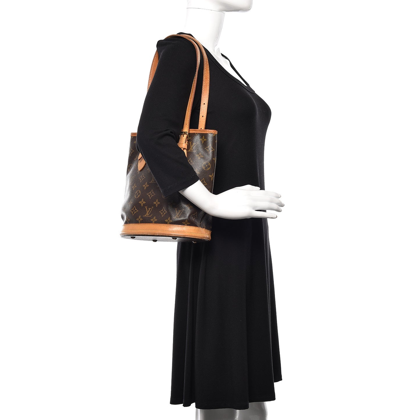 Monogram Petit Bucket 23