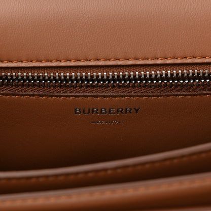 Burberry Calfskin Small TB Bag Malt Brown 6 of 9
