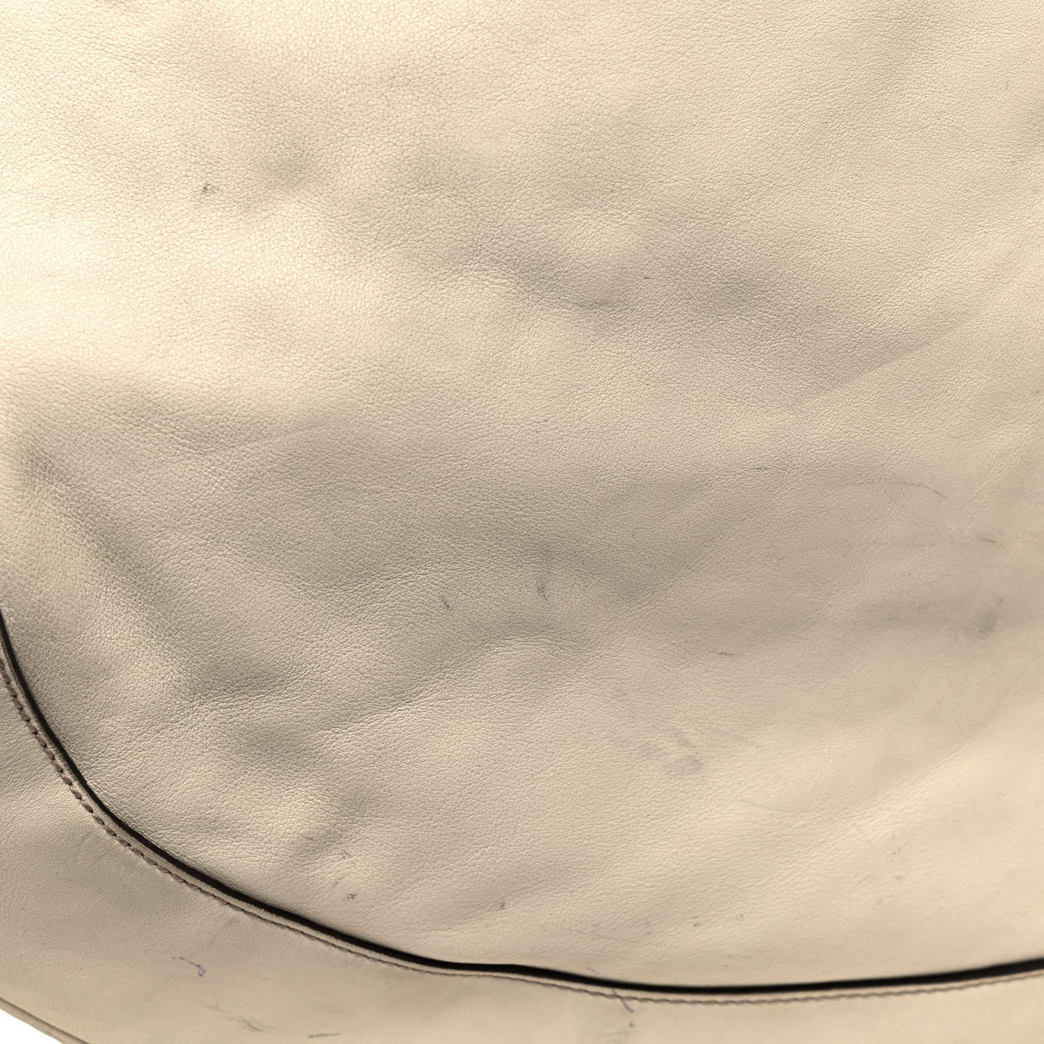 Gucci Calfskin Peggy Bamboo Top Handle Hobo Ivory 22 of 23