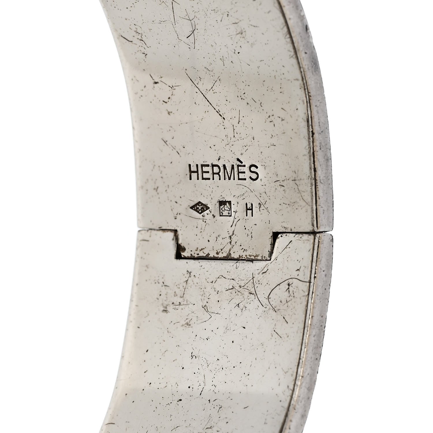 Hermes Enamel Wide Clic Clac H Bracelet PM Orange 4 of 4