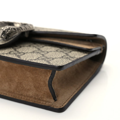 Gucci GG Supreme Monogram Super Mini Dionysus Shoulder Bag Taupe 8 of 9