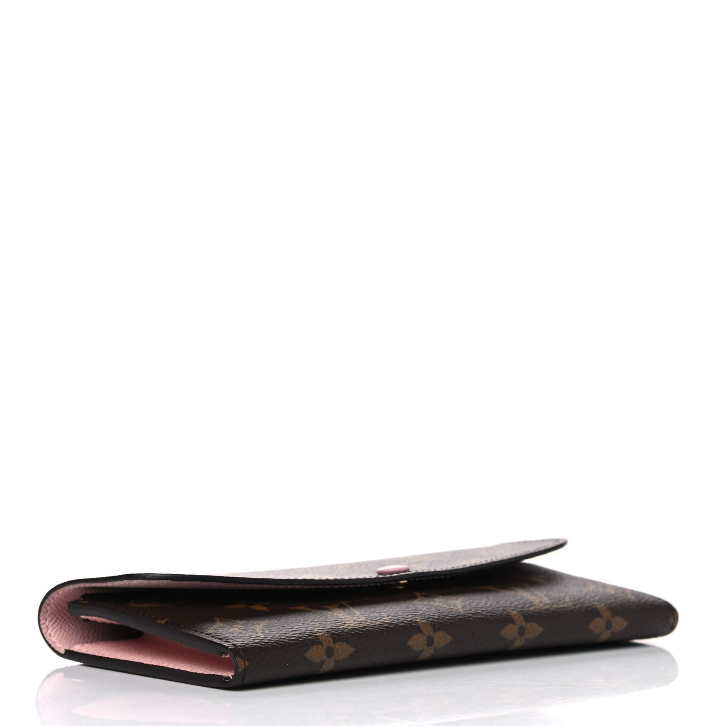 Monogram Emilie Wallet Rose Ballerine