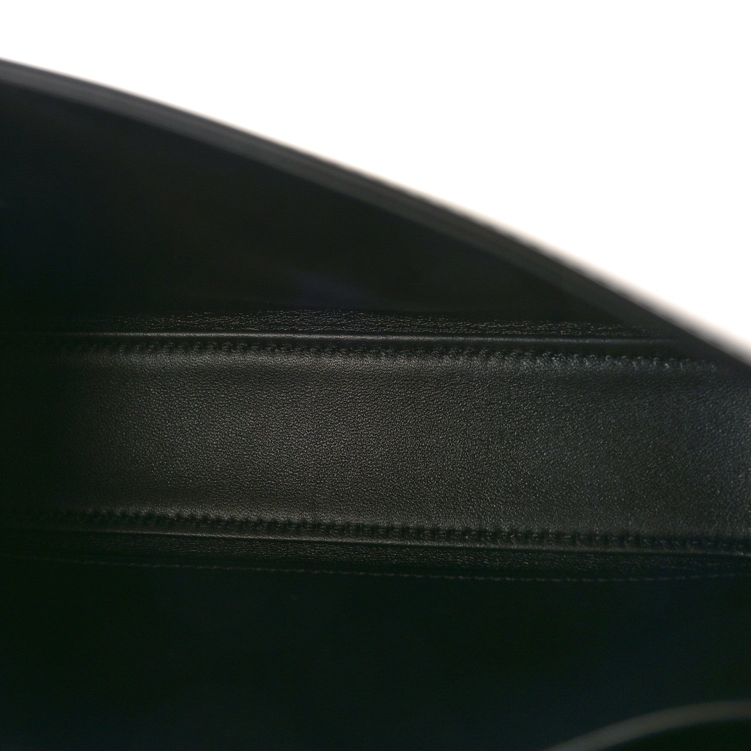 Celine Shiny Calfskin Triomphe Shoulder Bag Black 5 of 10