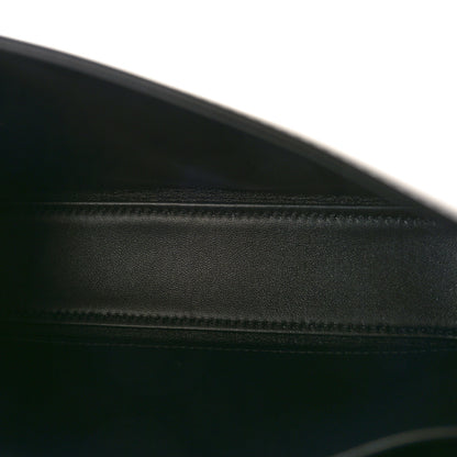 Celine Shiny Calfskin Triomphe Shoulder Bag Black 5 of 10