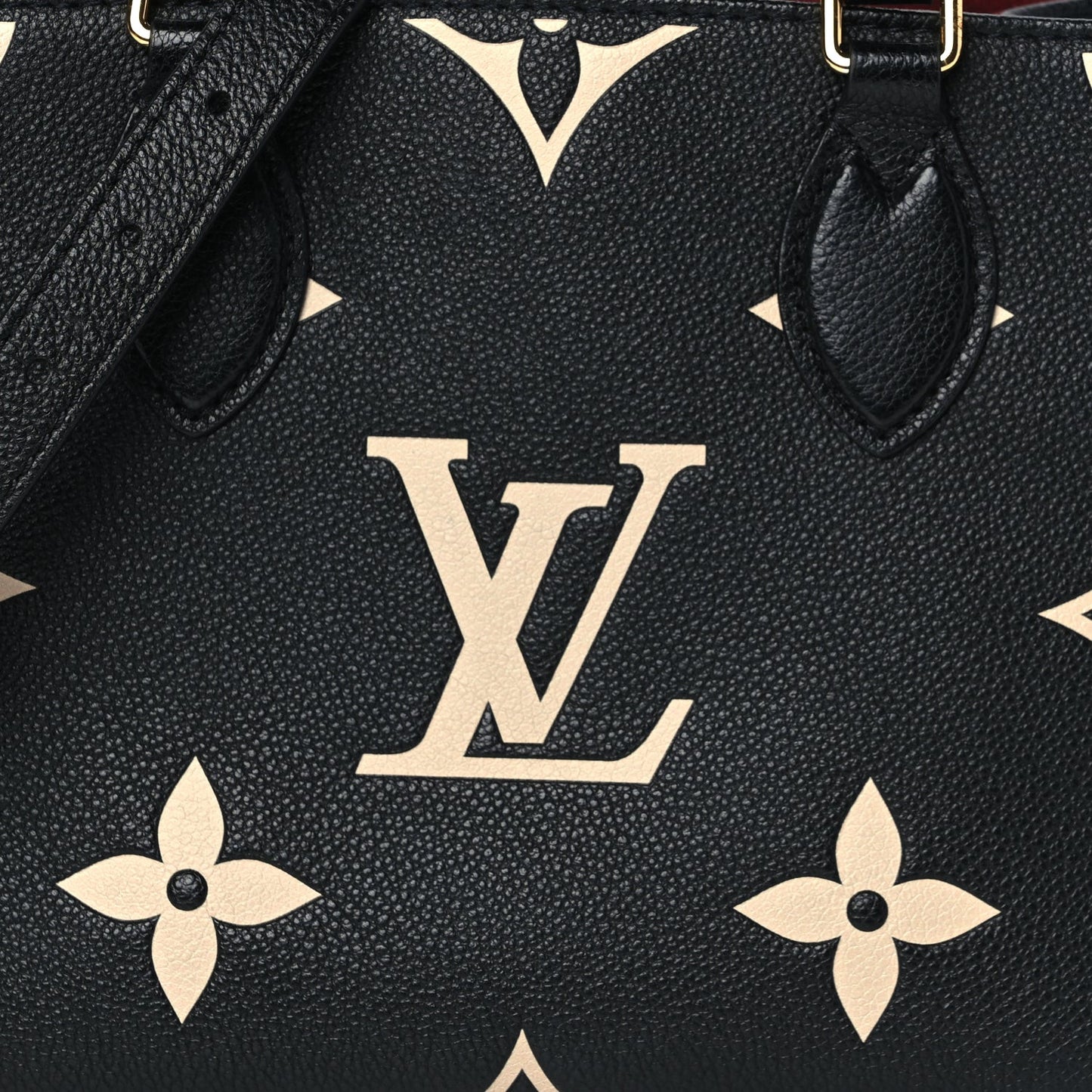 Empreinte Monogram Giant Onthego PM Black Beige