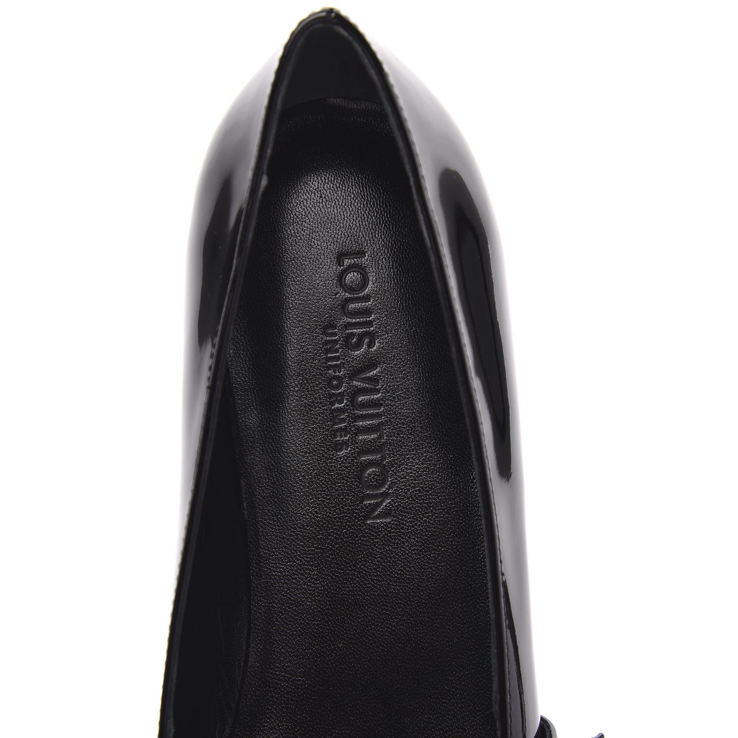 Louis Vuitton Patent Uniformes Ballet Flats 36 Black 6 of 8
