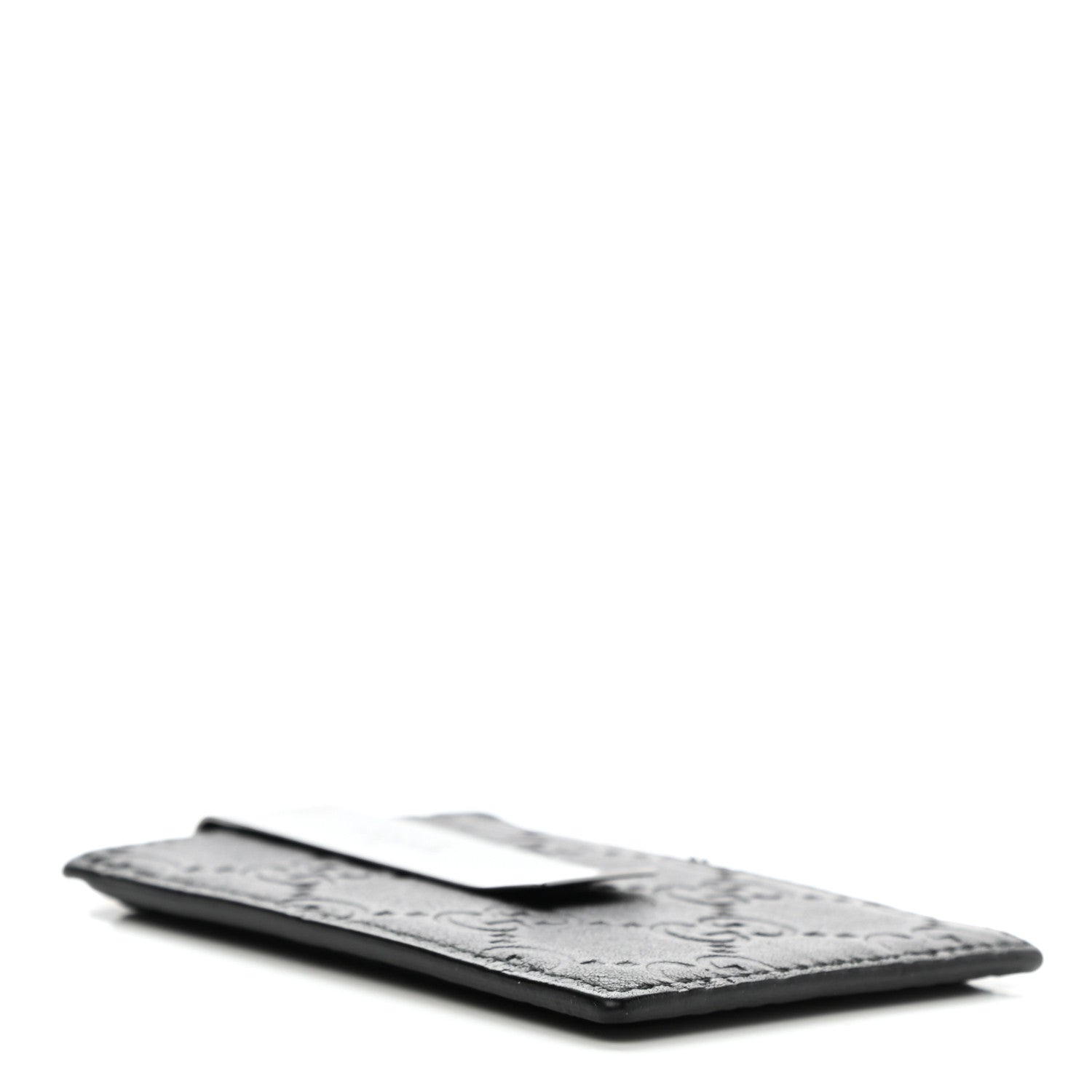 Gucci Guccissima Money Clip Black 4 of 7