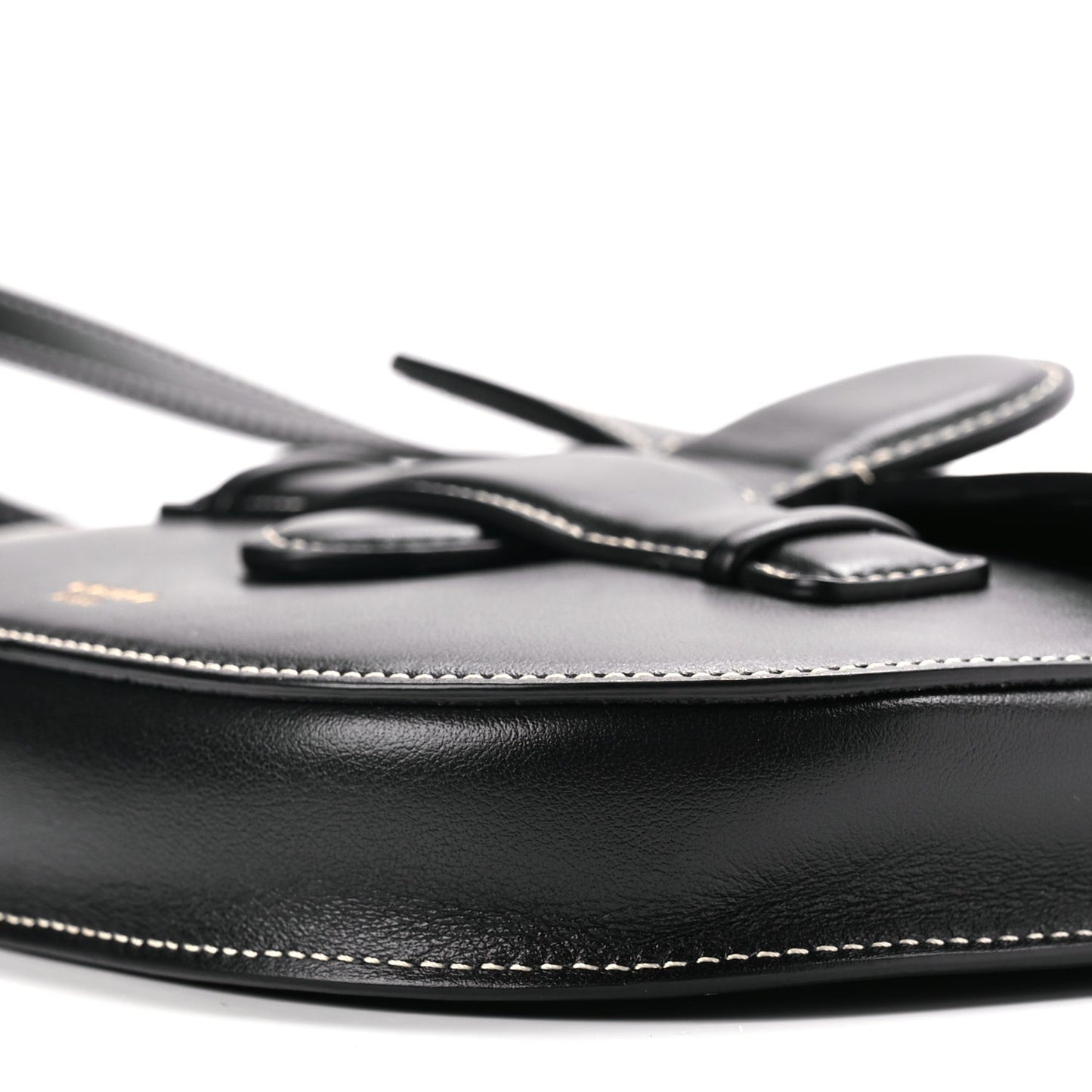 Smooth Calfskin Mini Symmetrical Bag Black