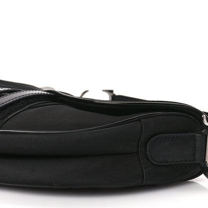 Christian Dior Nylon Saddle Bag Black 7 of 8