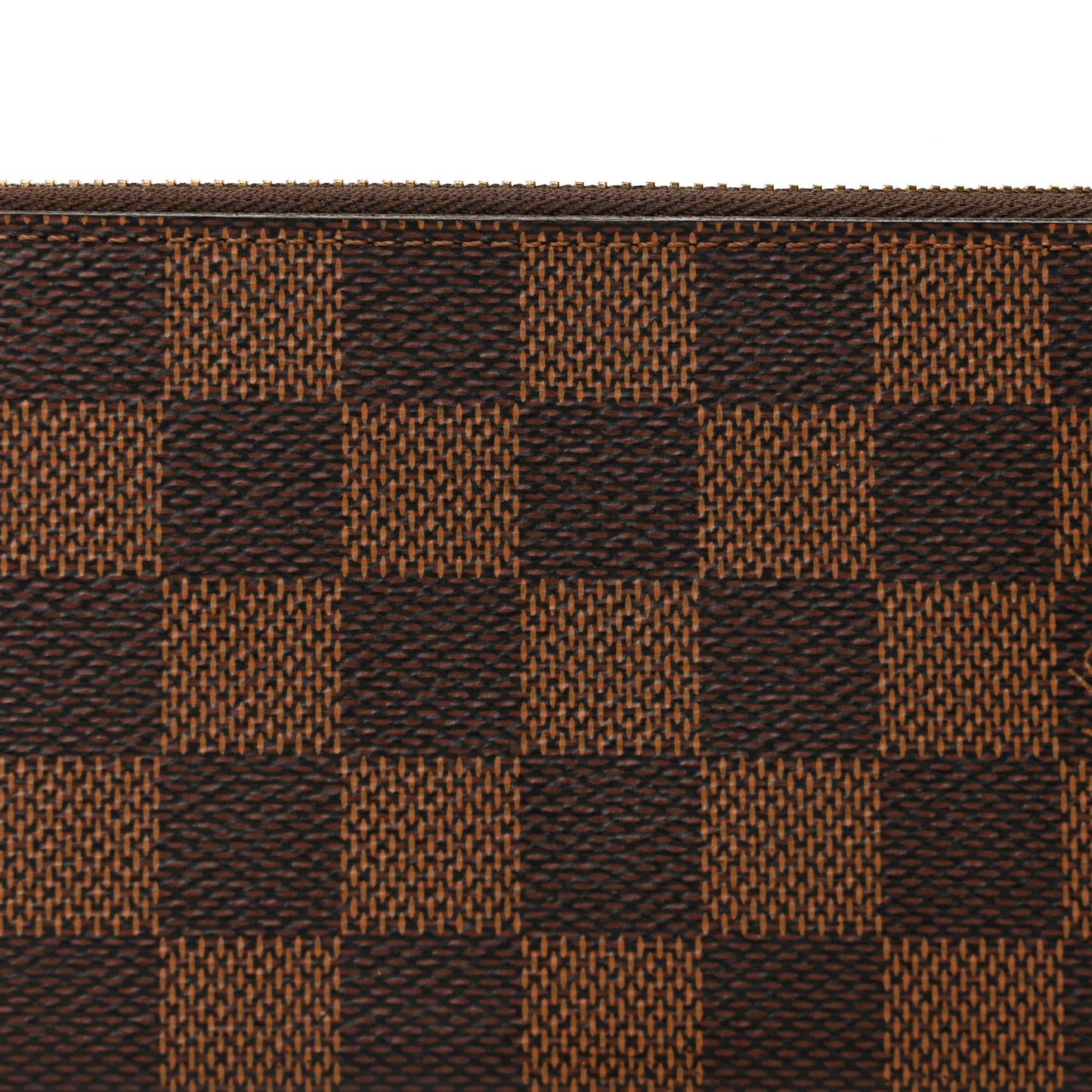 Damier Ebene Clemence Wallet Cherry