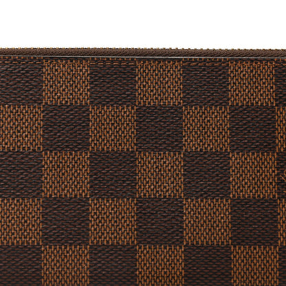 Louis Vuitton Damier Ebene Clemence Wallet Cherry 6 of 6