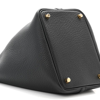 Hermes Taurillon Clemence Picotin Lock 18 PM Black 9 of 11