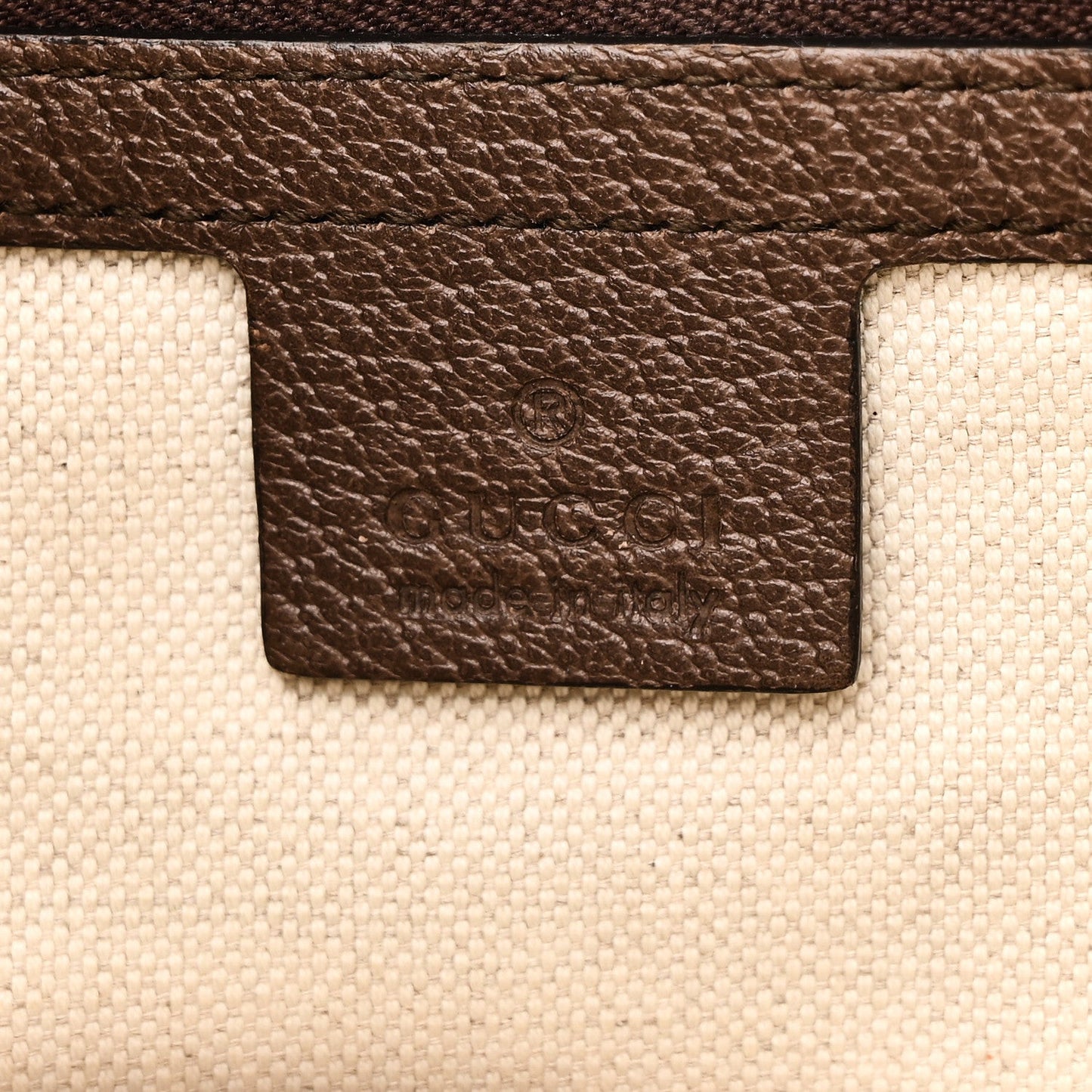 GG Supreme Monogram Web Small Ophidia Half Moon Hobo Brown
