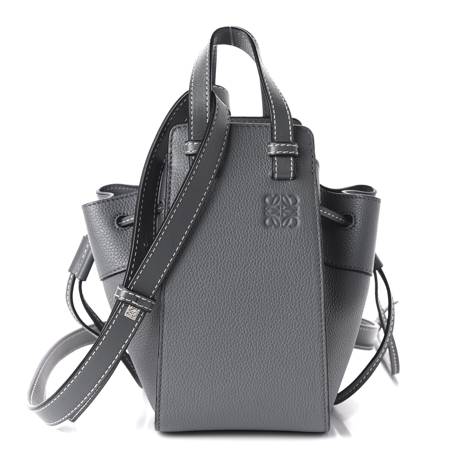 Loewe Calfskin Mini Hammock Shoulder Bag Anthracite 1 of 10