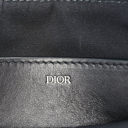 Christian Dior Oblique Pouch Wristlet Blue Blue 7 of 7
