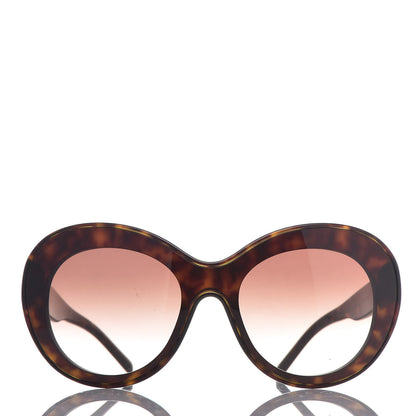Chanel Shield Sunglasses 71281 Dark Tortoise 2 of 8