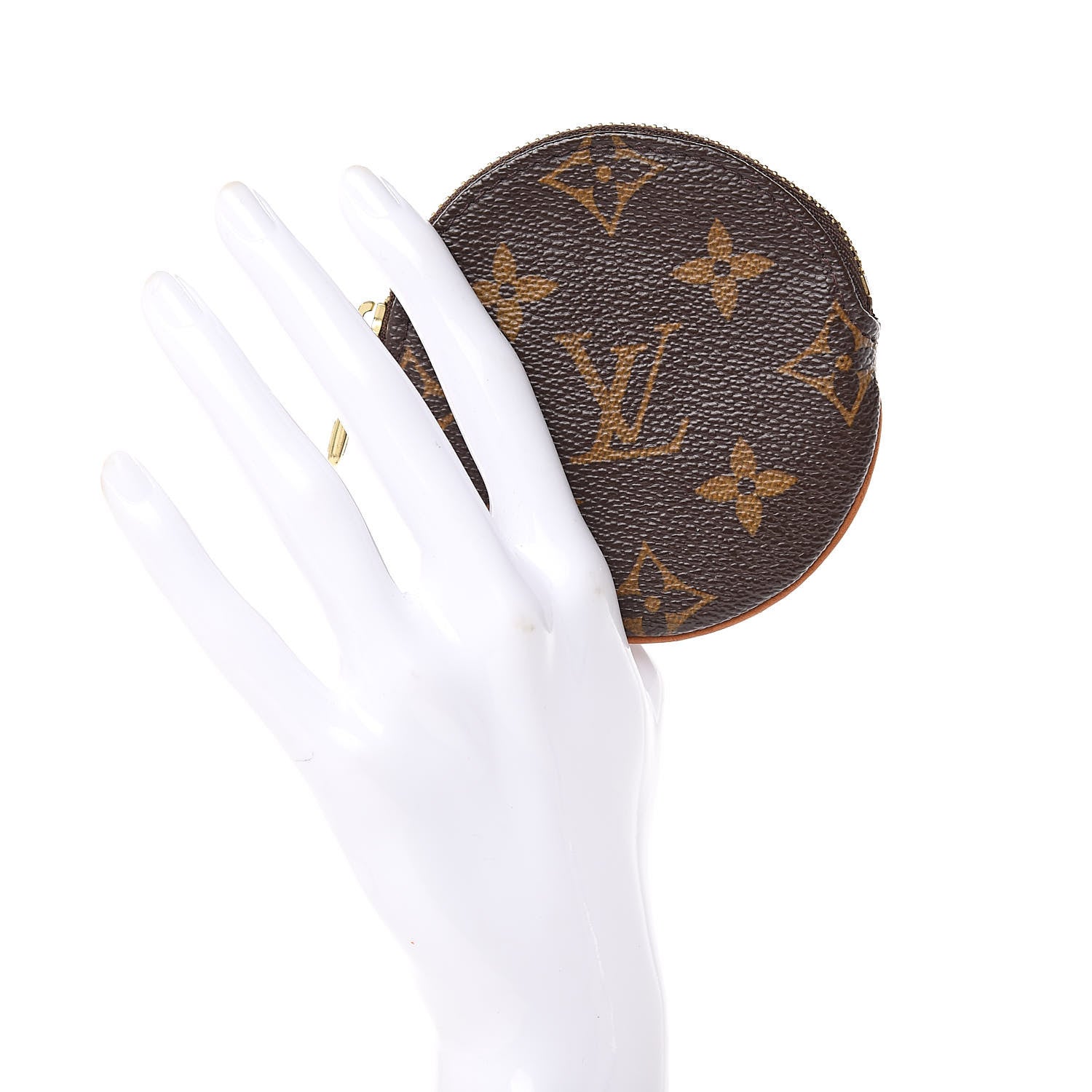 Louis Vuitton Monogram Round Coin Purse 2 of 7