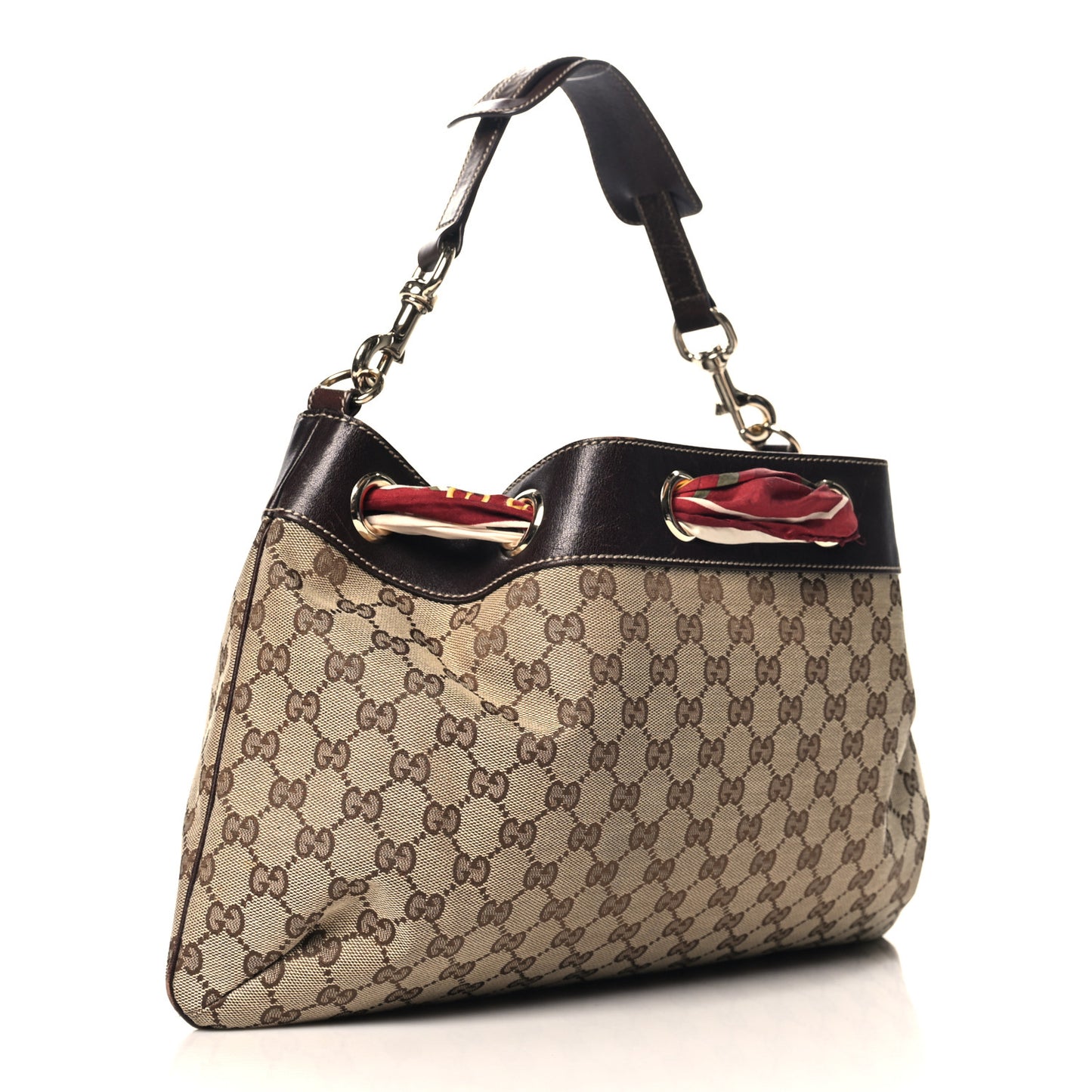 Monogram Positano Hobo Brown