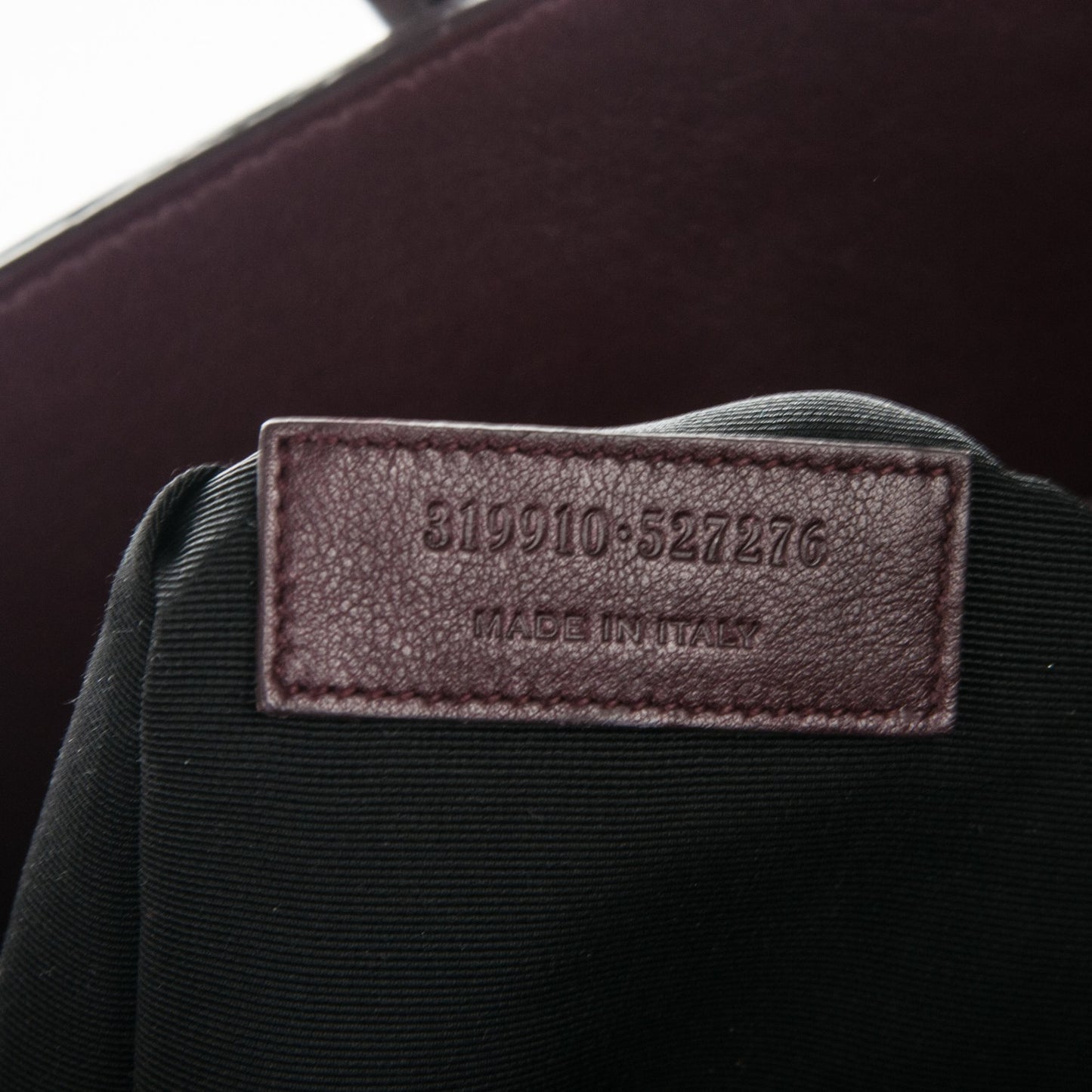 Calfskin Large Sac De Jour Carryall Bordeaux