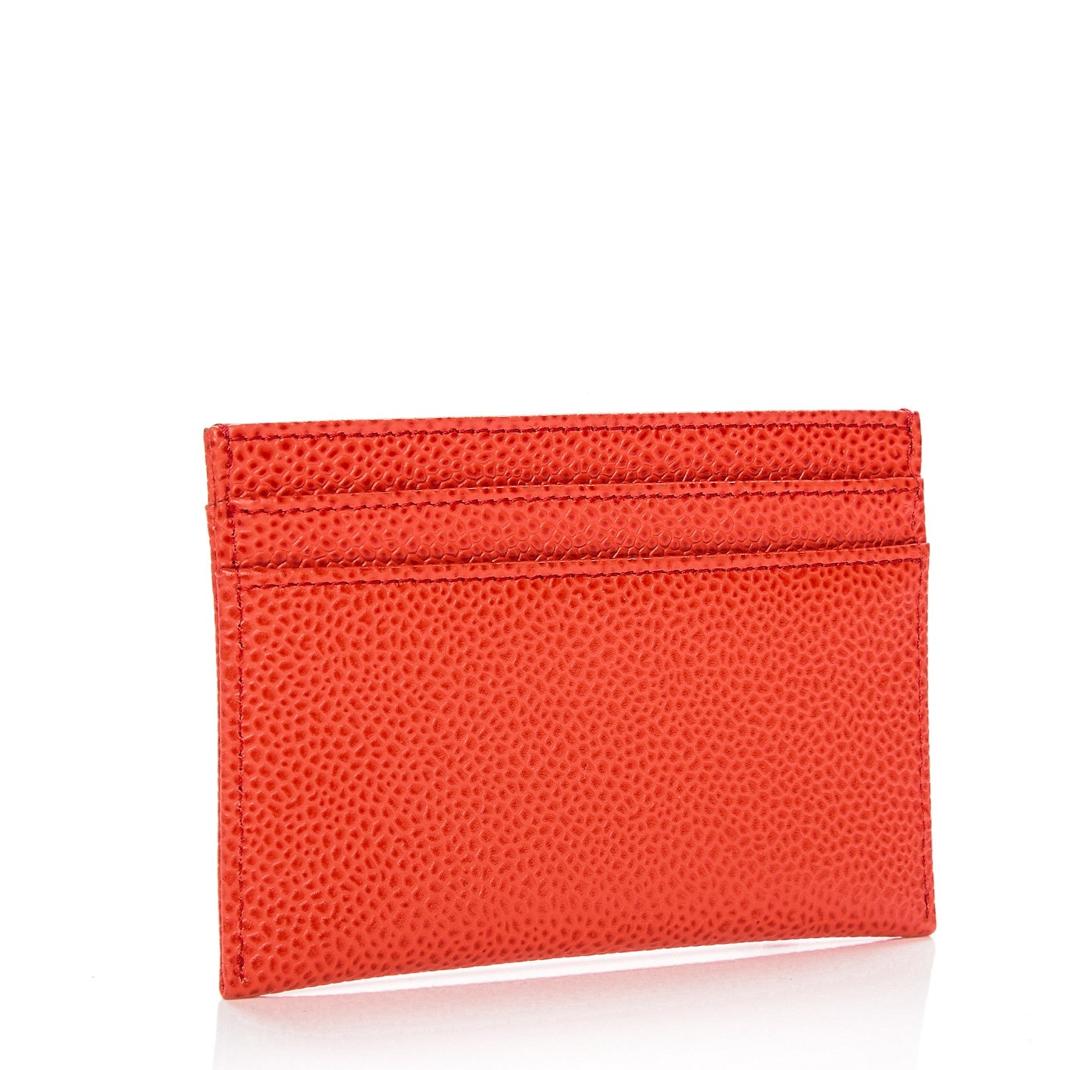 Chanel Caviar Timeless CC Card Holder Light Red 3 of 8