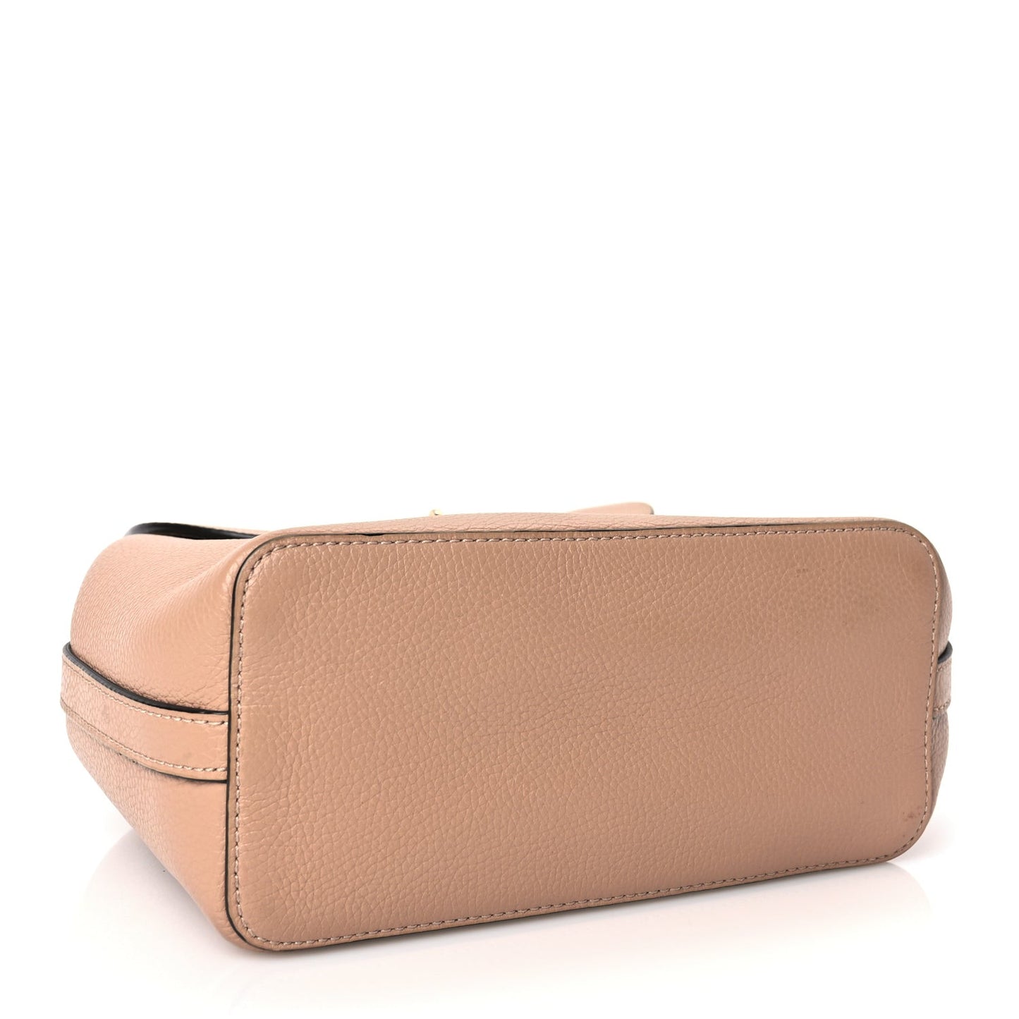 Classic Grain Calfskin Mini Bayswater Backpack Blush