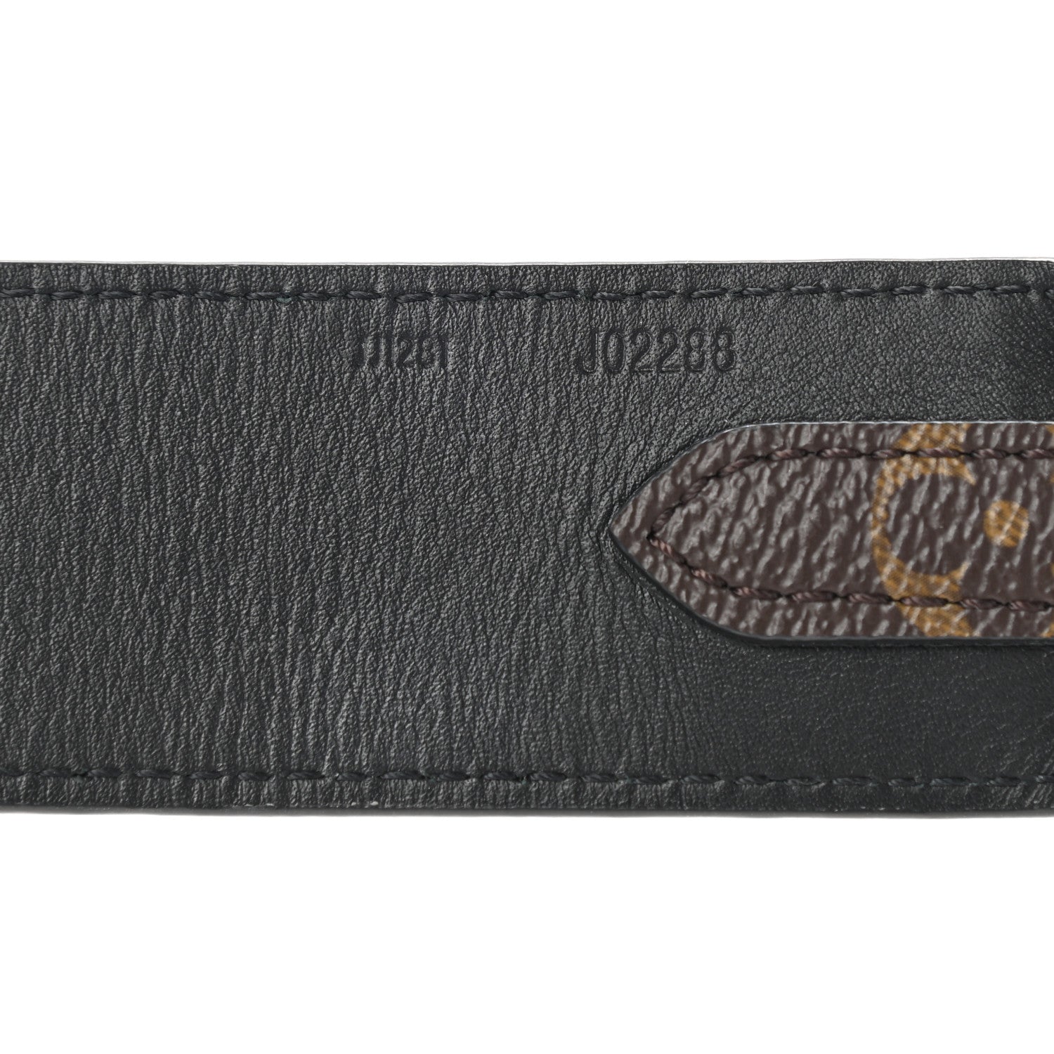 Louis Vuitton Monogram Bandouliere Shoulder Strap Black 4 of 5