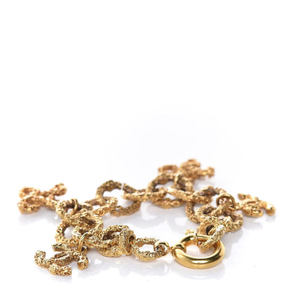 Chanel CC Chain Link Bracelet Gold 3 of 5
