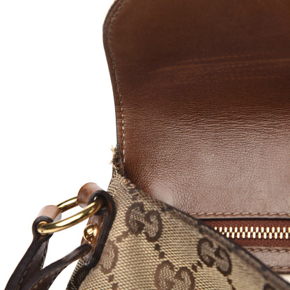 Gucci Monogram Horsebit Chain Flap Shoulder Bag 15 of 16