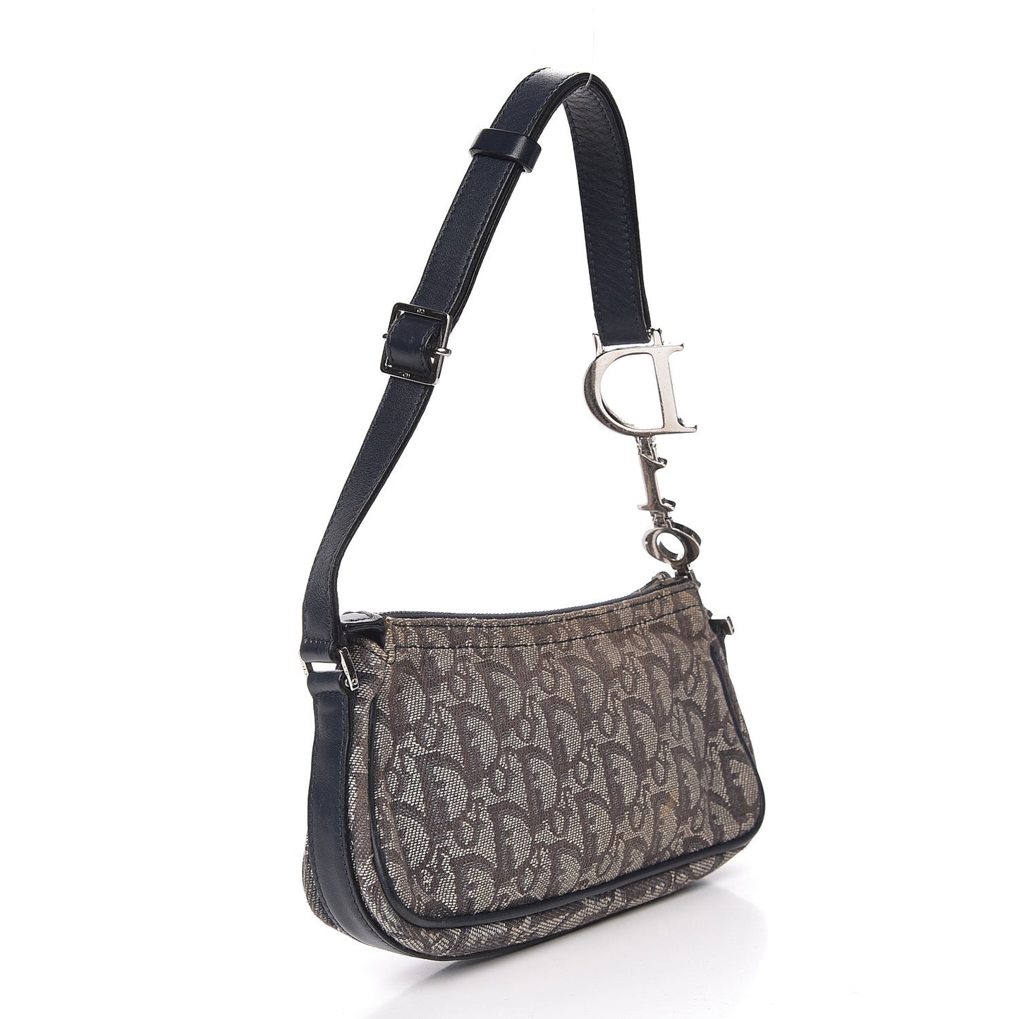 Monogram Shoulder Bag Pochette Blue