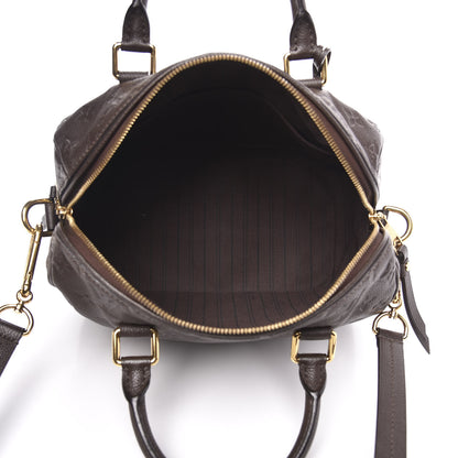 Louis Vuitton Empreinte Speedy Bandouliere 25 Chocolate 5 of 10